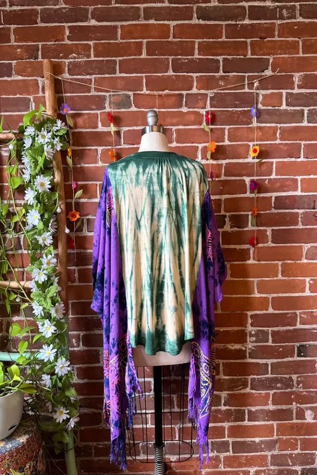 Ttie Dye Print Mix & Match Tee（No Patch）