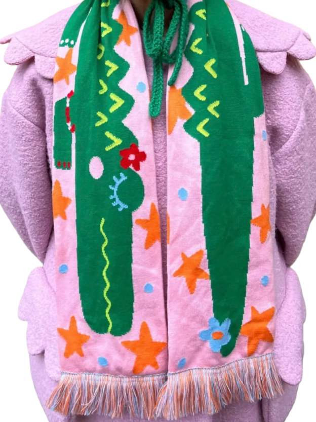 Crocodile scarf