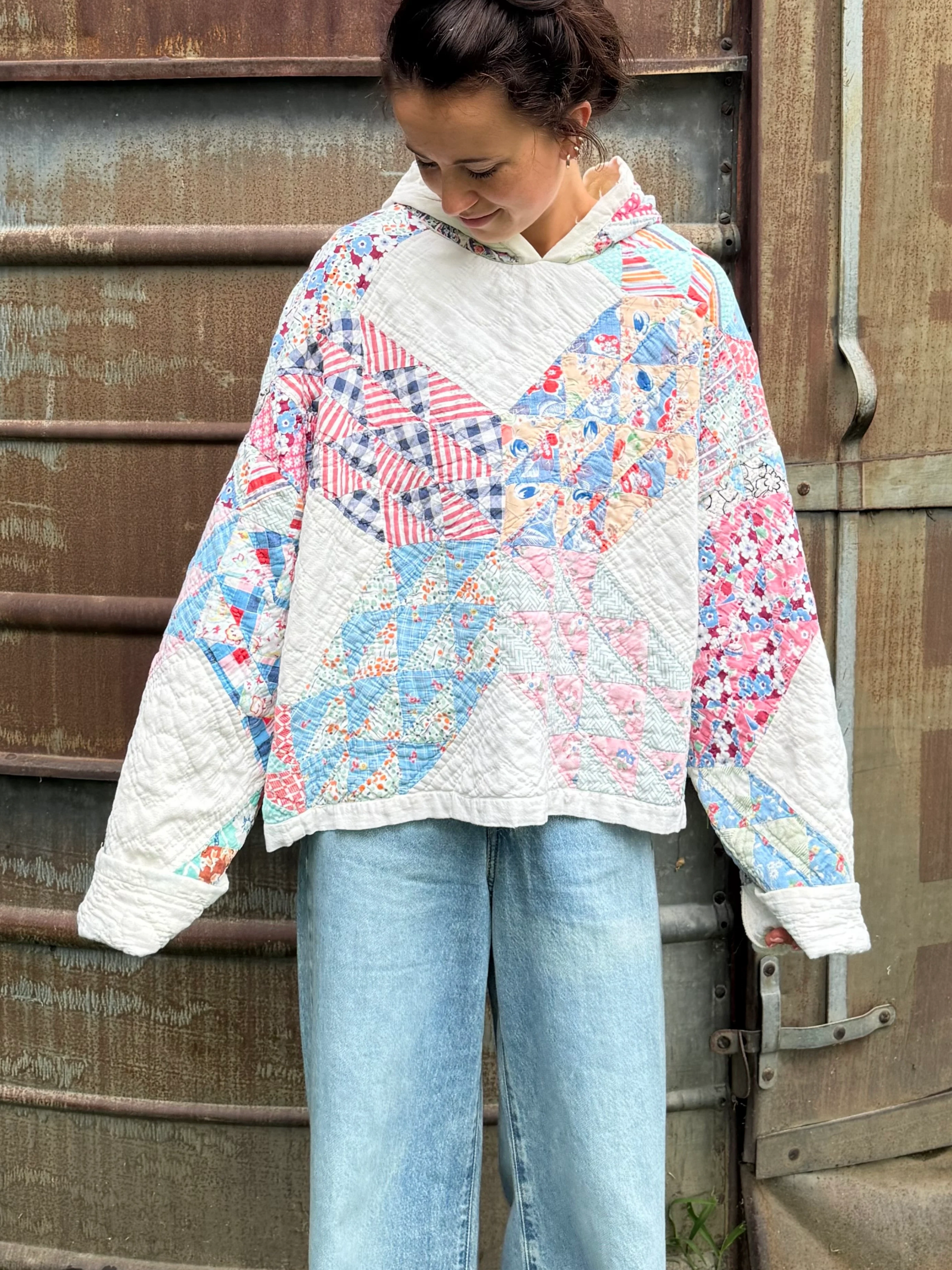 Colorful Quilt Hoodie