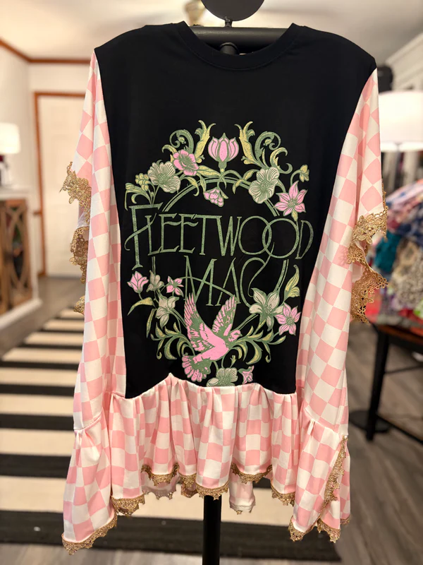 Fleetwood Mac Upcycled Top