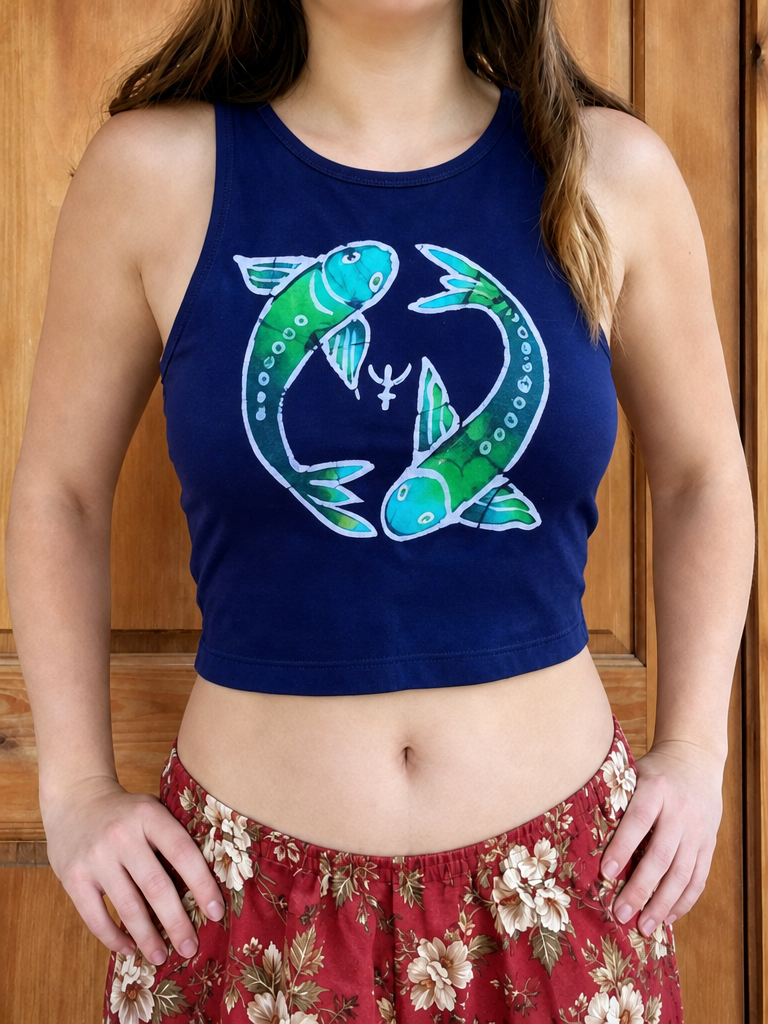 Pisces Crop Top