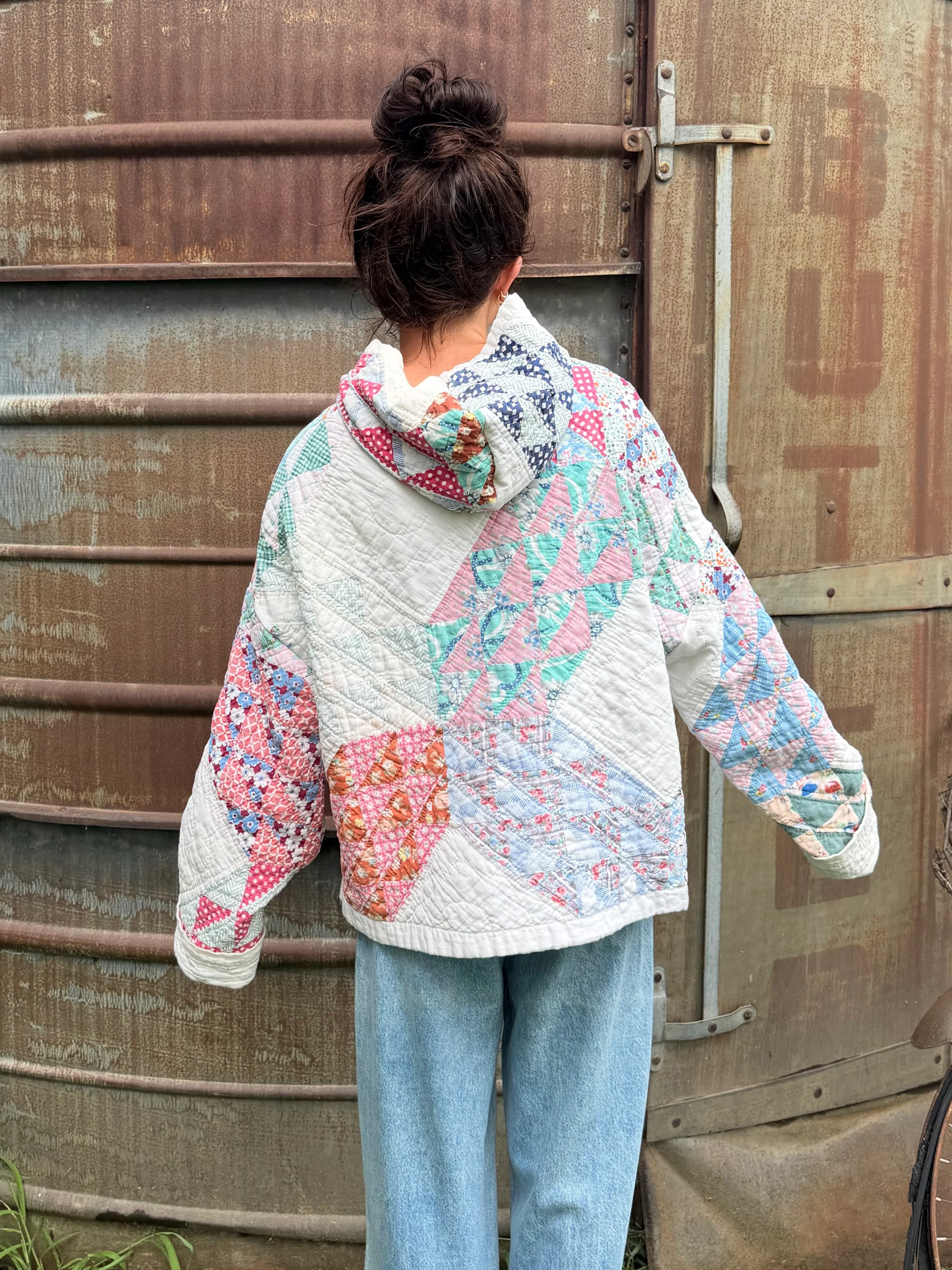 Colorful Quilt Hoodie