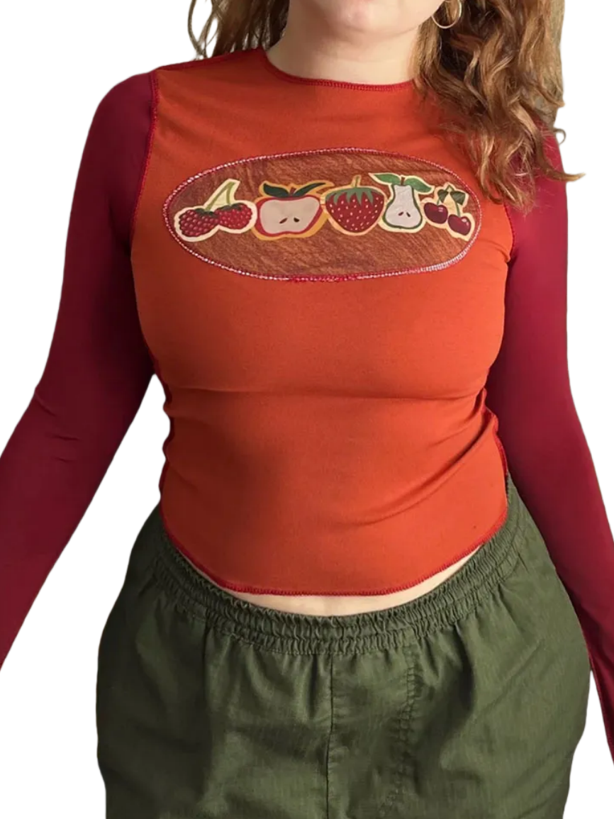 Fruit basket long sleeve