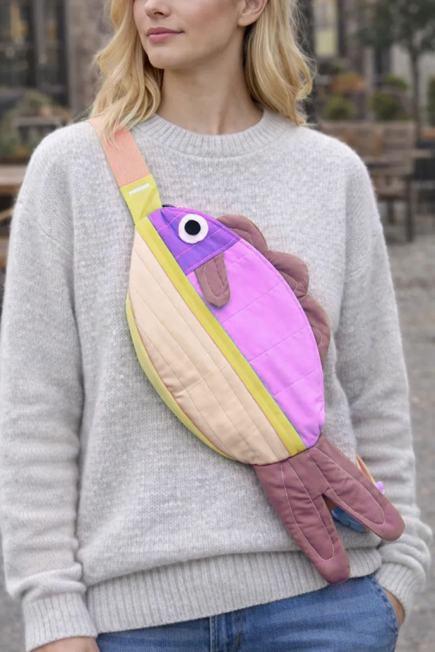 Swim Along Crossbody Fish Bag