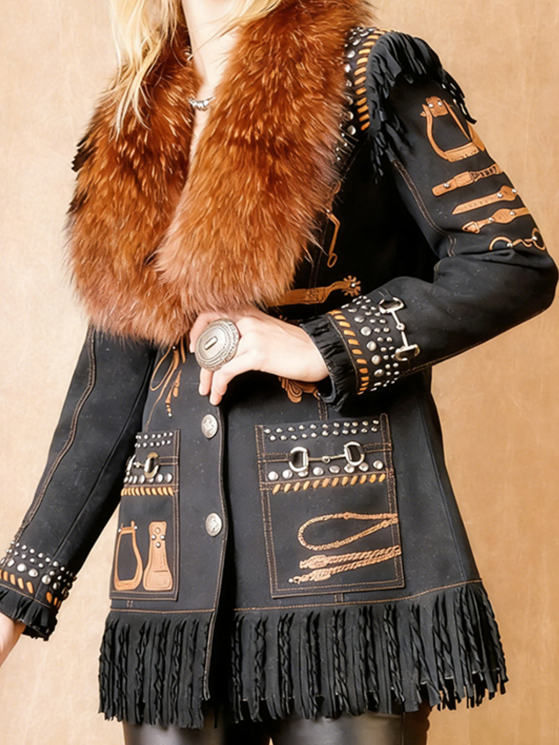 Tucker's riding jacket