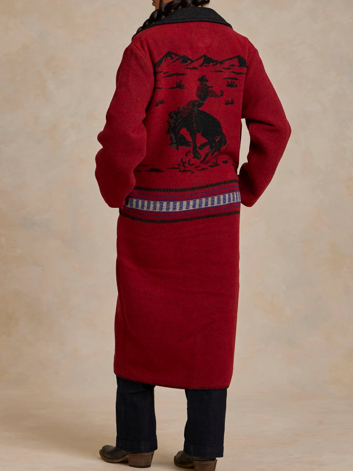 Women's blanket coat