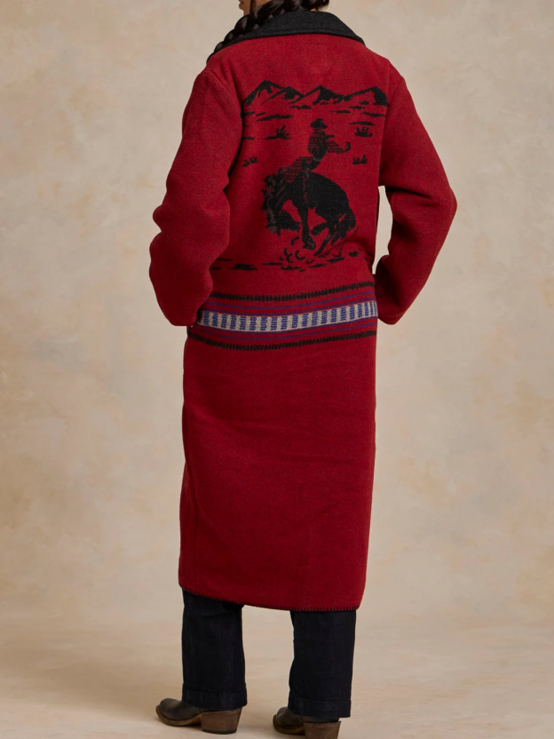 Women's blanket coat