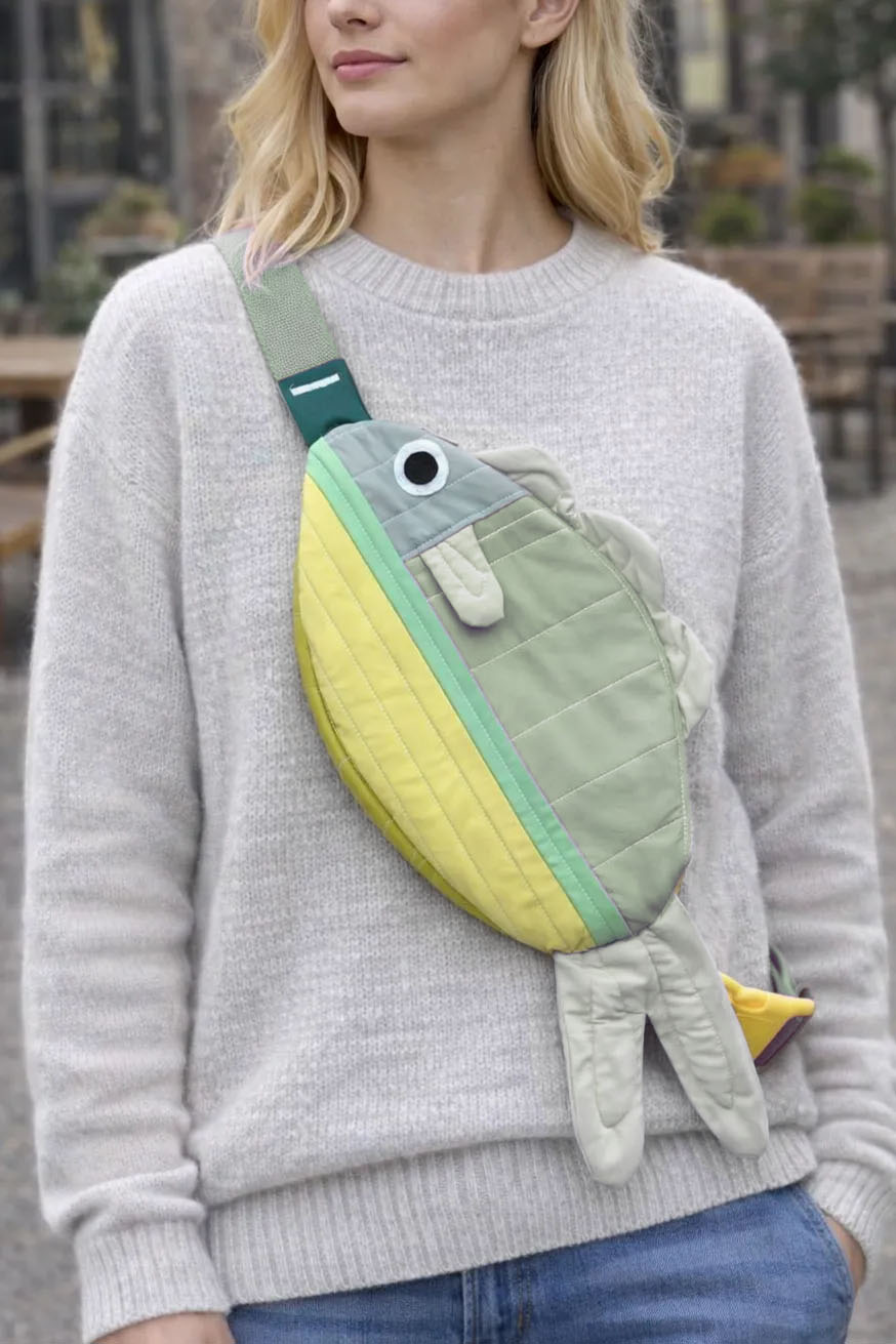 Swim Along Crossbody Fish Bag
