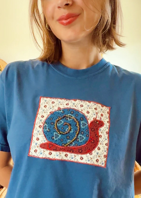 Blue Snail Tee