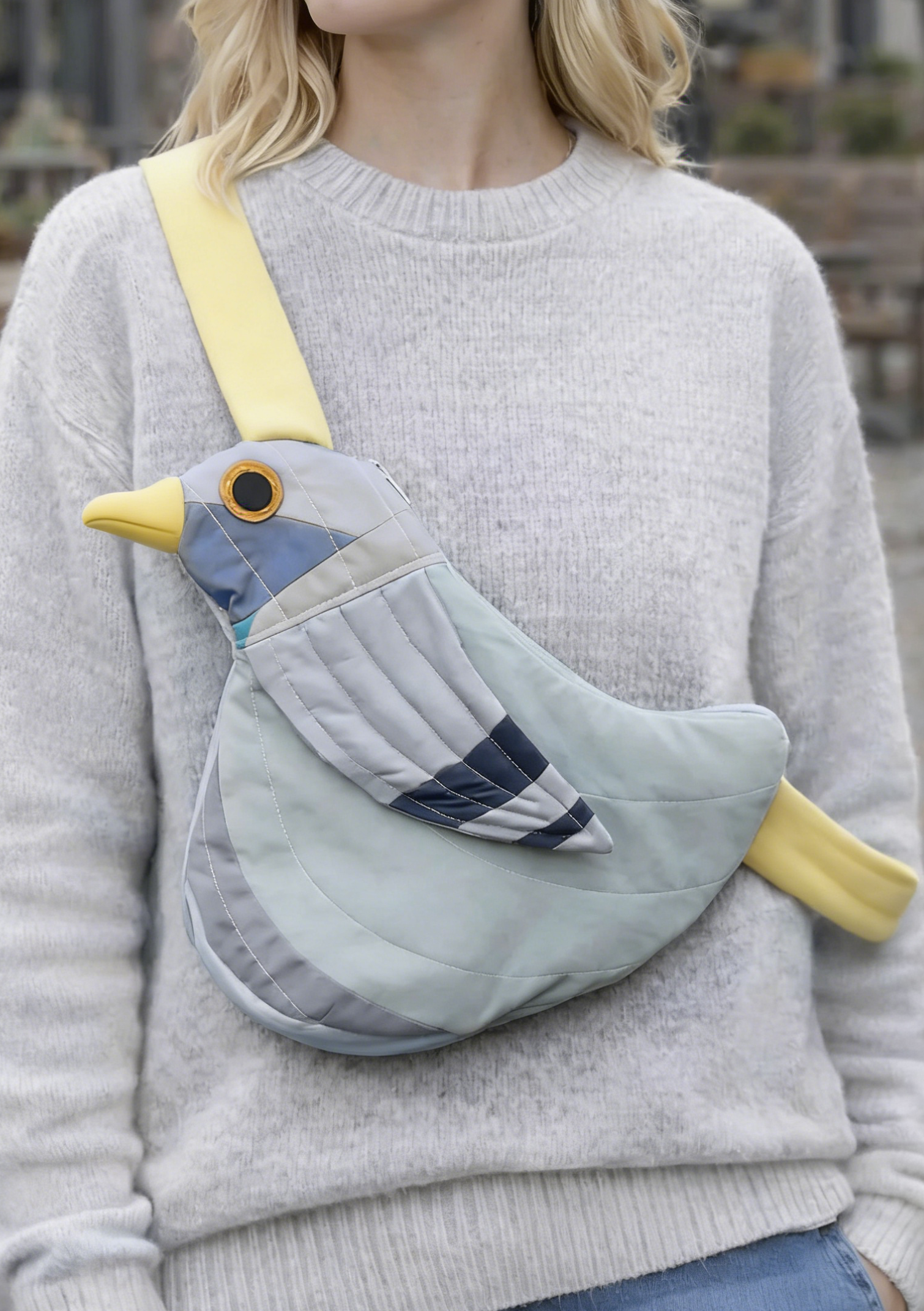 Fly Away Crossbody Bird Bag - Bird