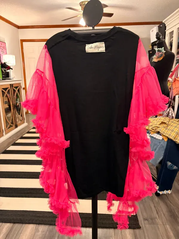 Nirvana Upcycled Rockstar Poncho