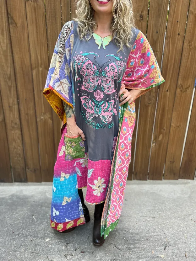 DOUBLE BUTTERFLY Mix & Match Dress