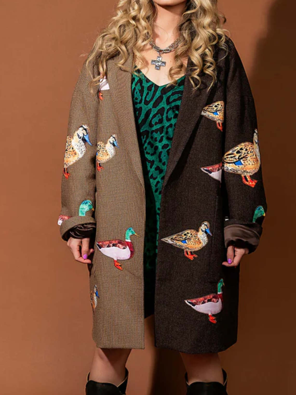 Lucky Duck half-checkered jacket