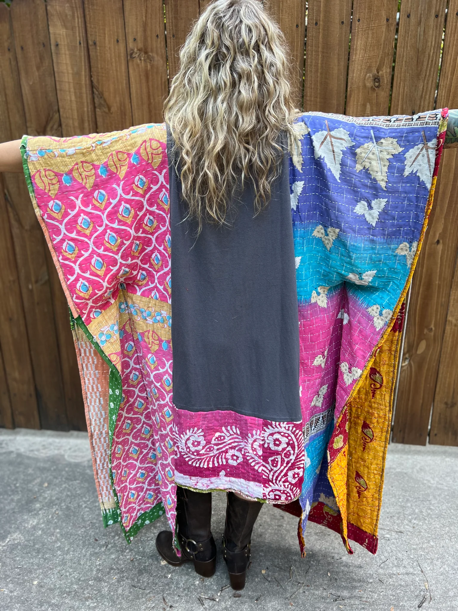 DOUBLE BUTTERFLY Mix & Match Dress