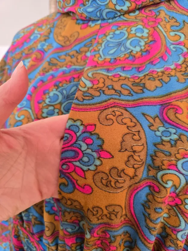 Vintage 70s kaftan dress