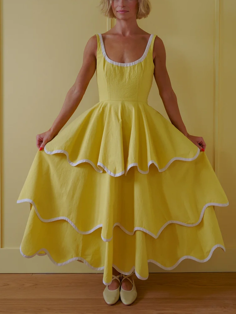 The Millie Dress in Lemonade