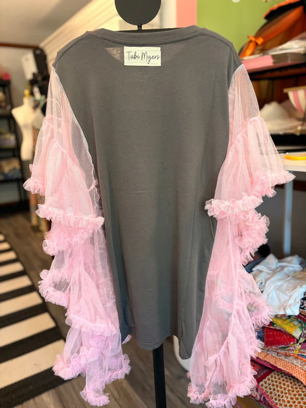 Pink Floyd Upcycled Rockstar Poncho