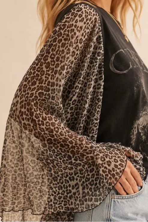 Electric Honey Bat Sleeve Tee