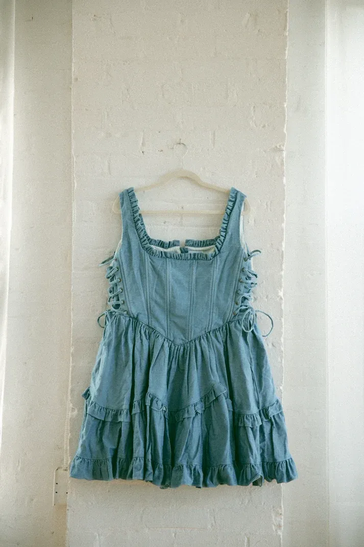 Denim Mini Dress