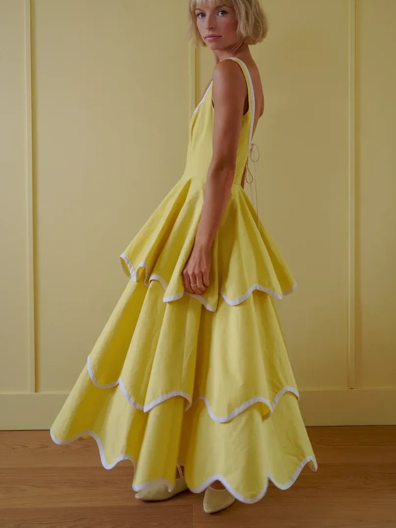 The Millie Dress in Lemonade