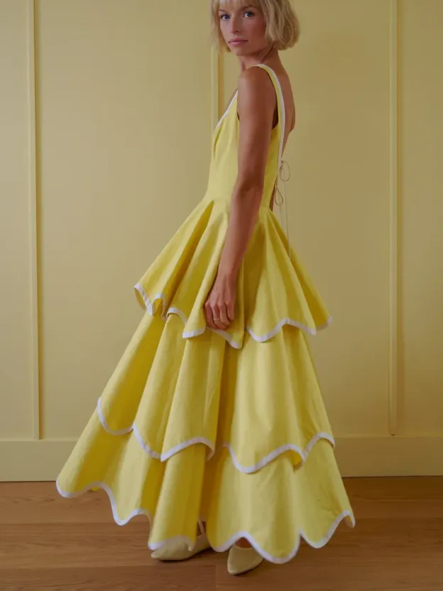 The Millie Dress in Lemonade