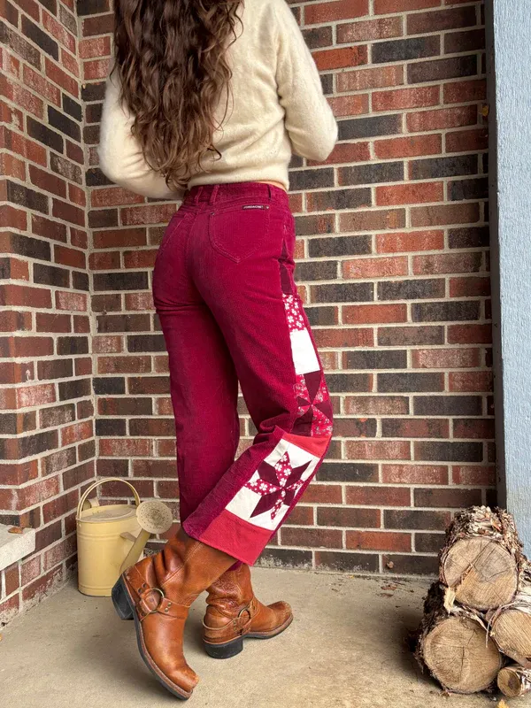 Mulberry Star & Pinwheel