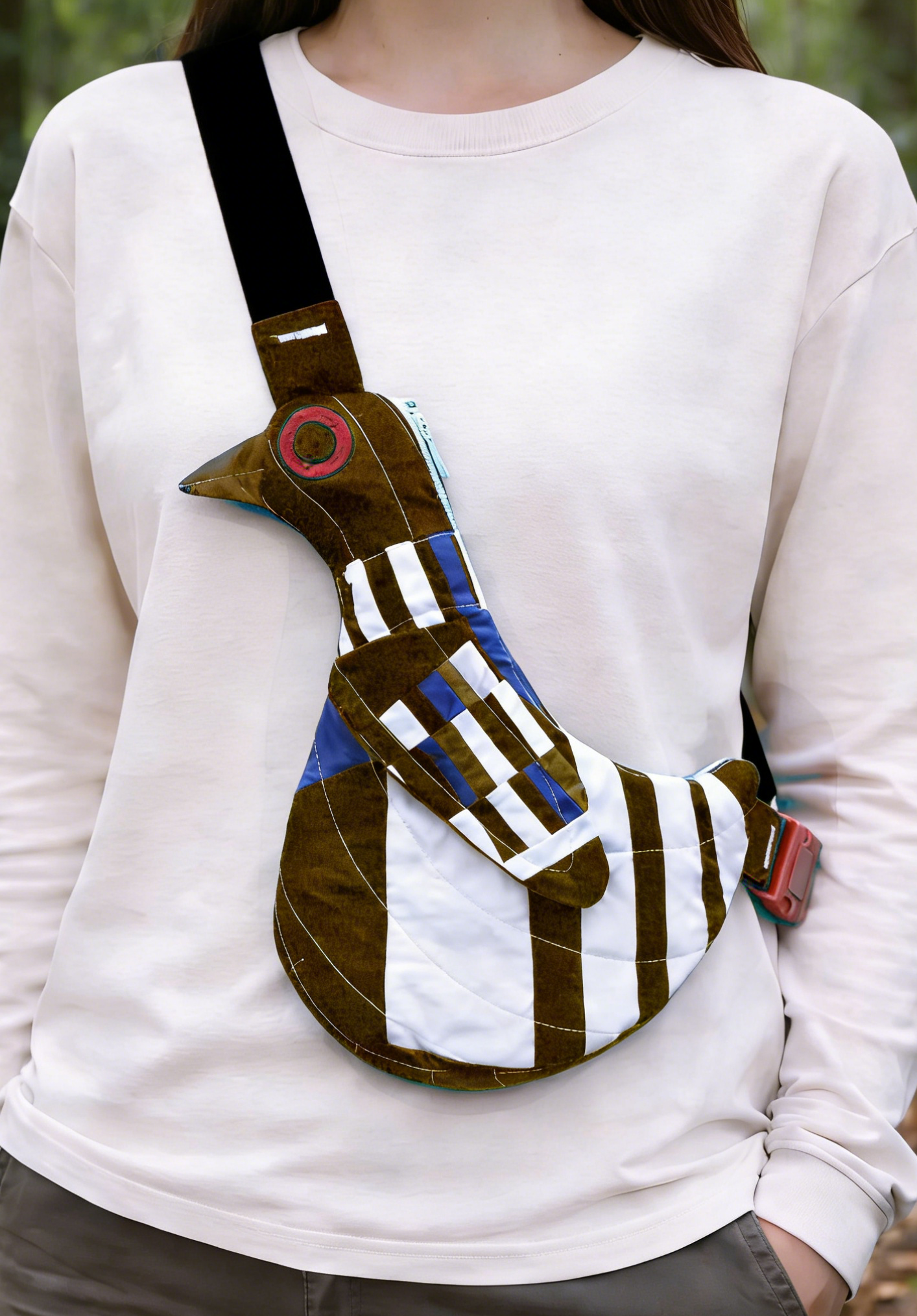 Fly Away Crossbody Bird Bag - Duck