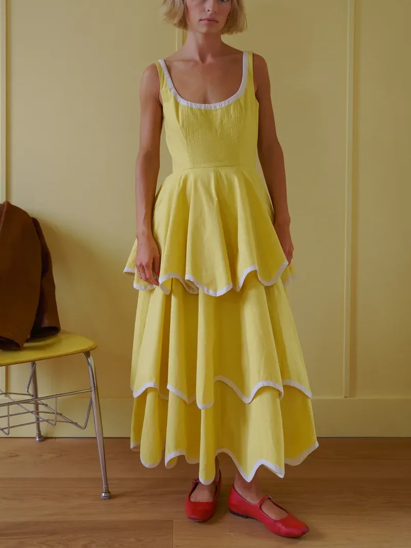The Millie Dress in Lemonade
