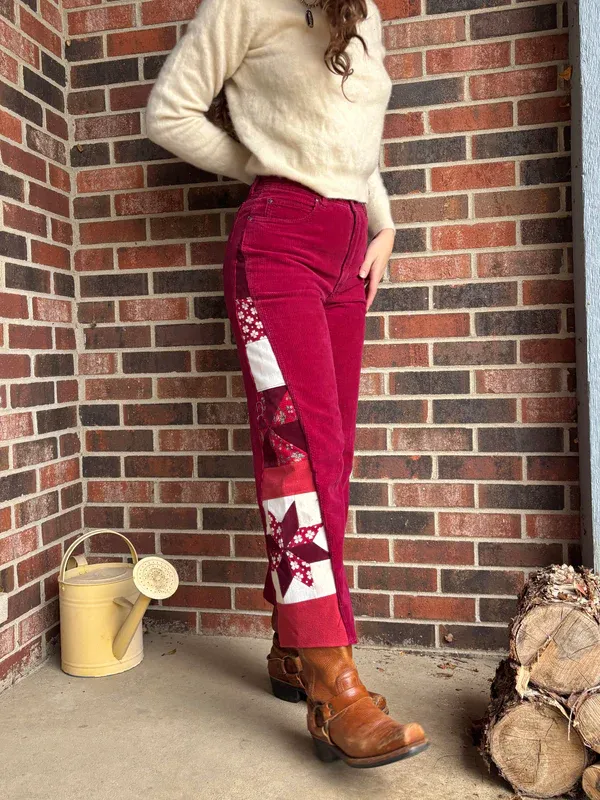 Mulberry Star & Pinwheel