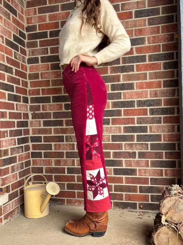 Mulberry Star & Pinwheel