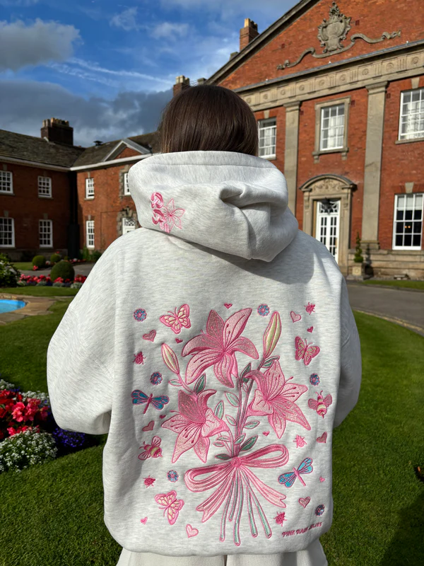 Boho Floral Graphic Hoodie
