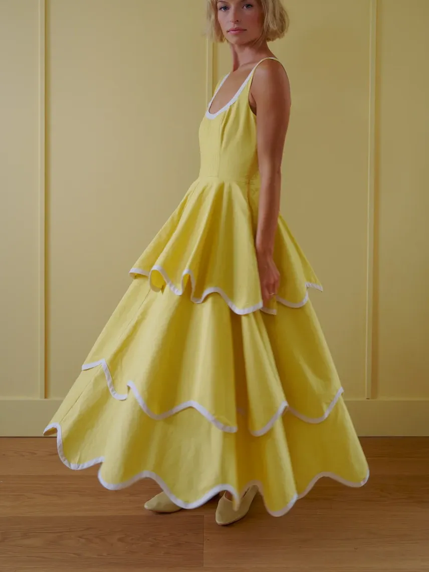 The Millie Dress in Lemonade