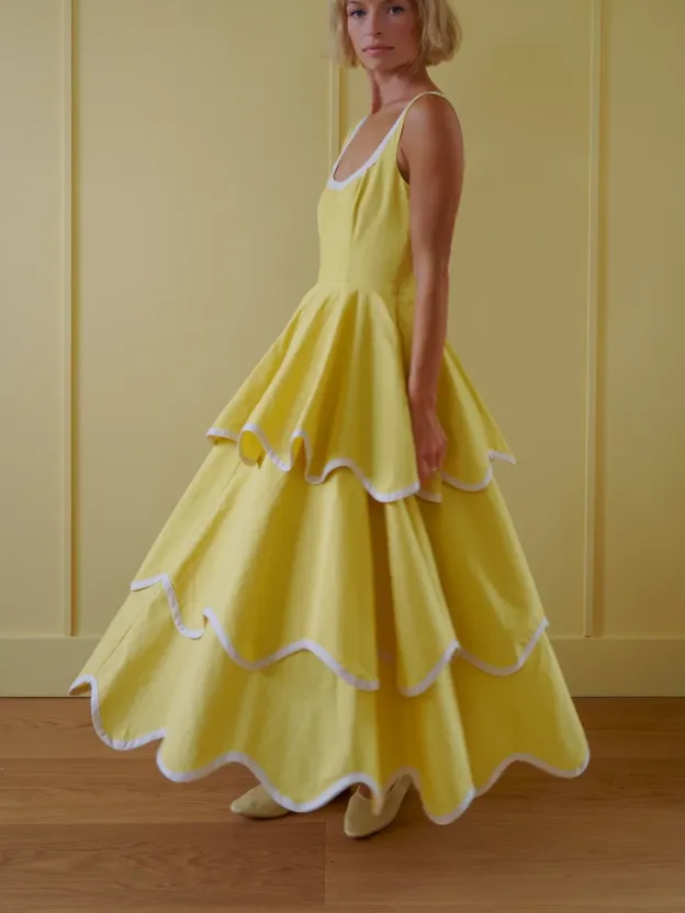 The Millie Dress in Lemonade
