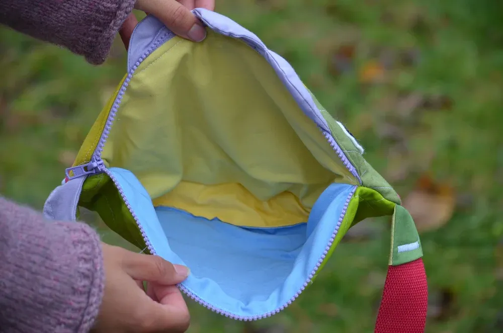 Swim Along Crossbody Fish Bag