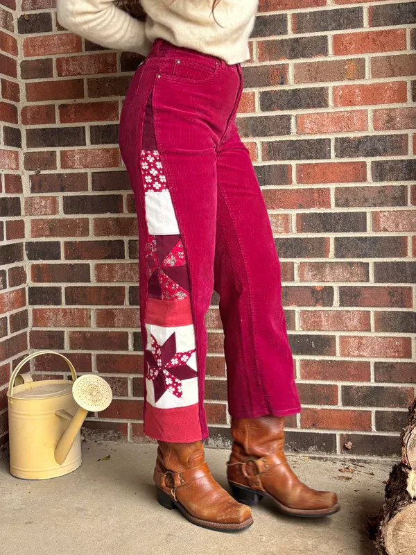 Mulberry Star & Pinwheel