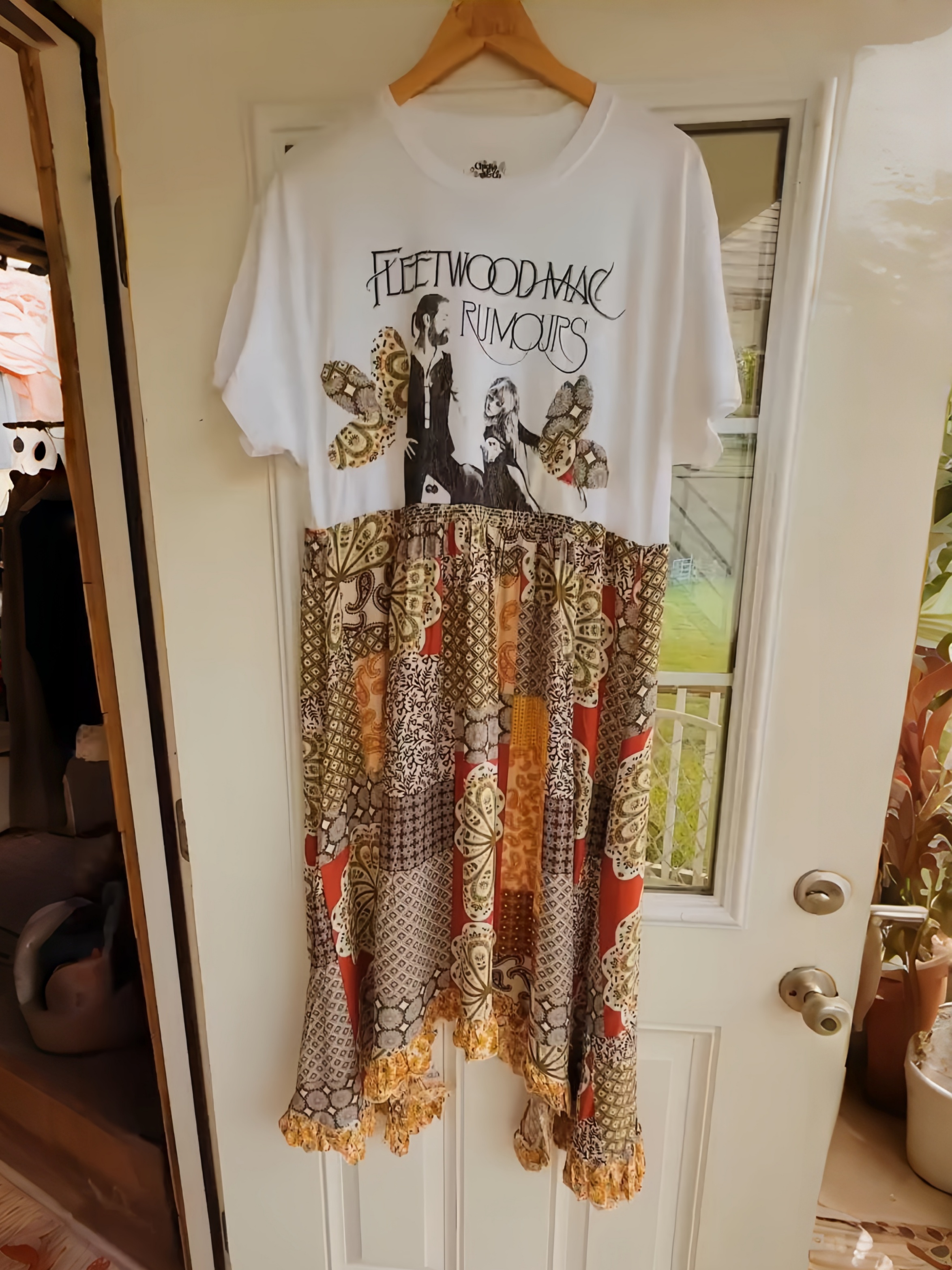Fleetwood Mac Patchwork Maxi Dress