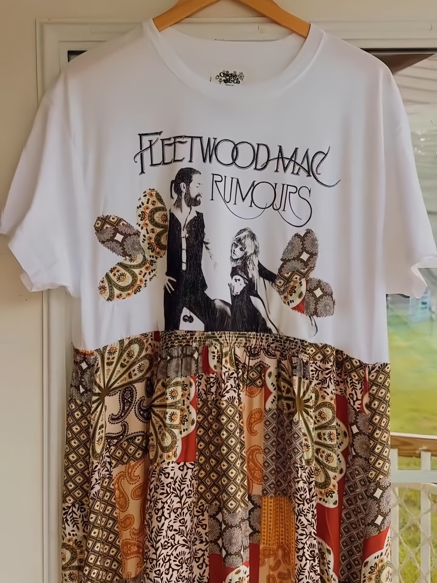 Fleetwood Mac Patchwork Maxi Dress