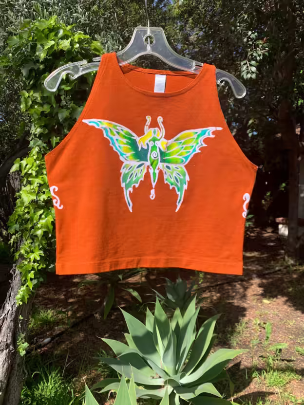 Enchanted Forest Fairy crop top