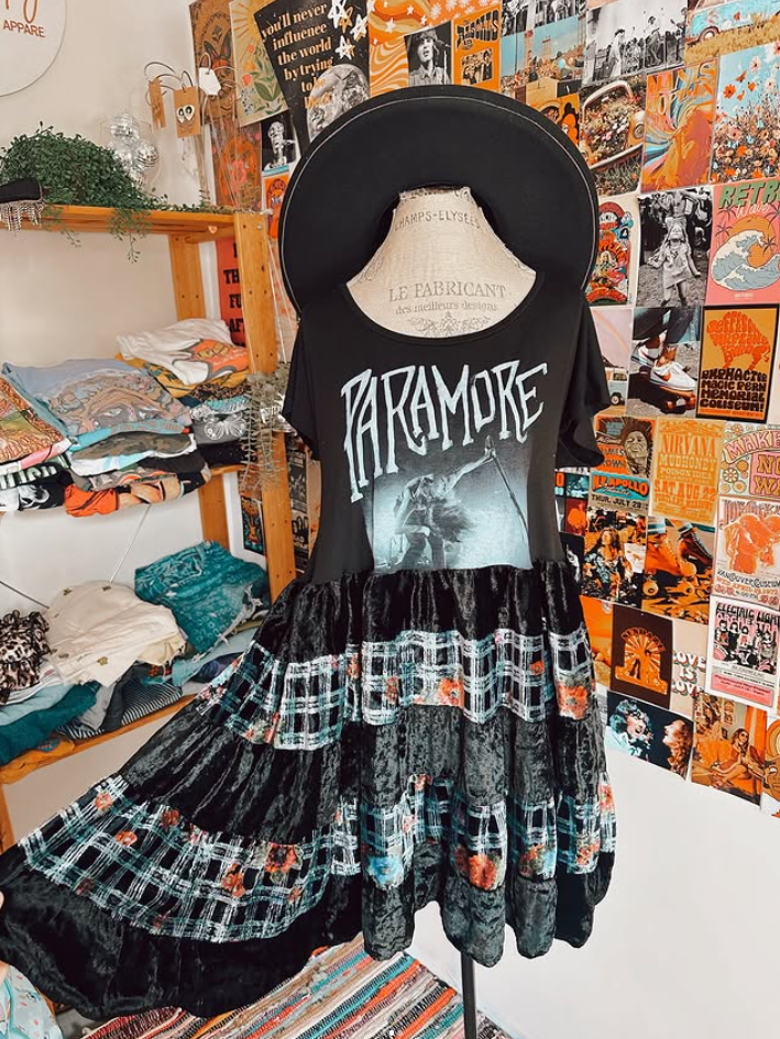 Paramore Patchwork Maxi Dress