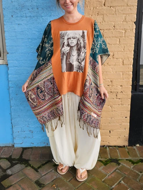 Stevie Nicks Pashmina Top