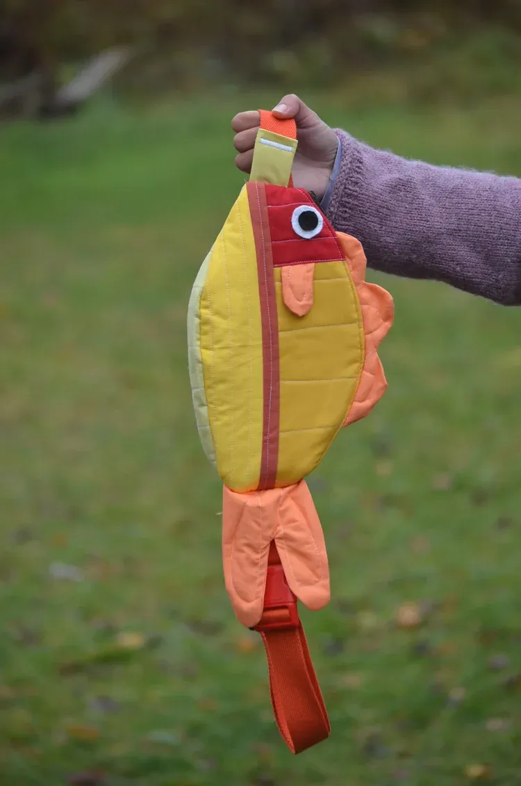 Swim Along Crossbody Fish Bag