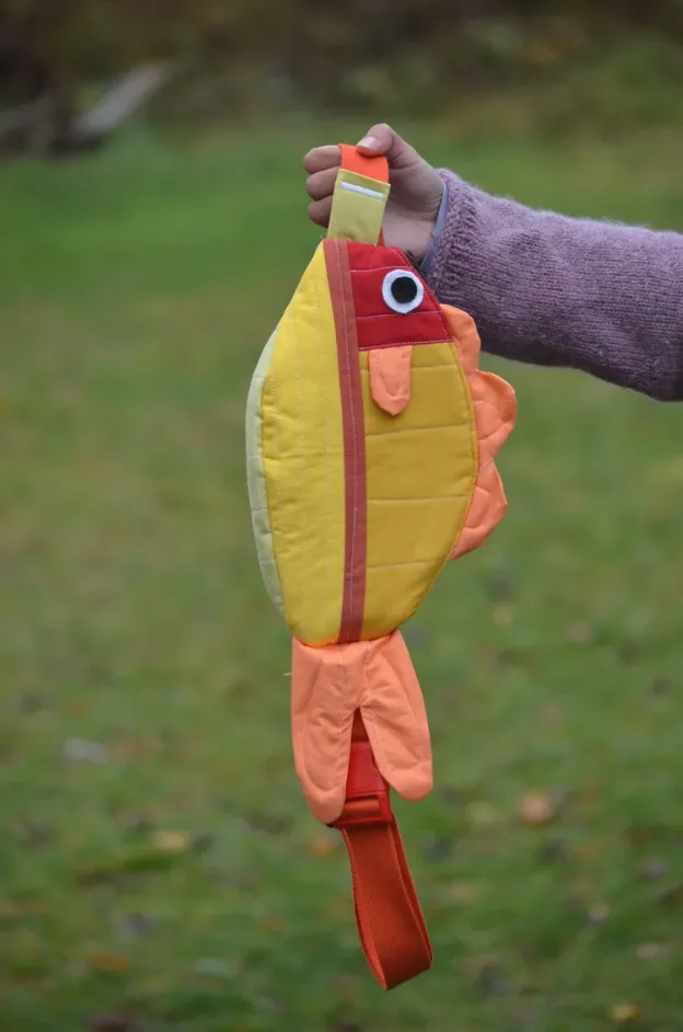 Swim Along Crossbody Fish Bag