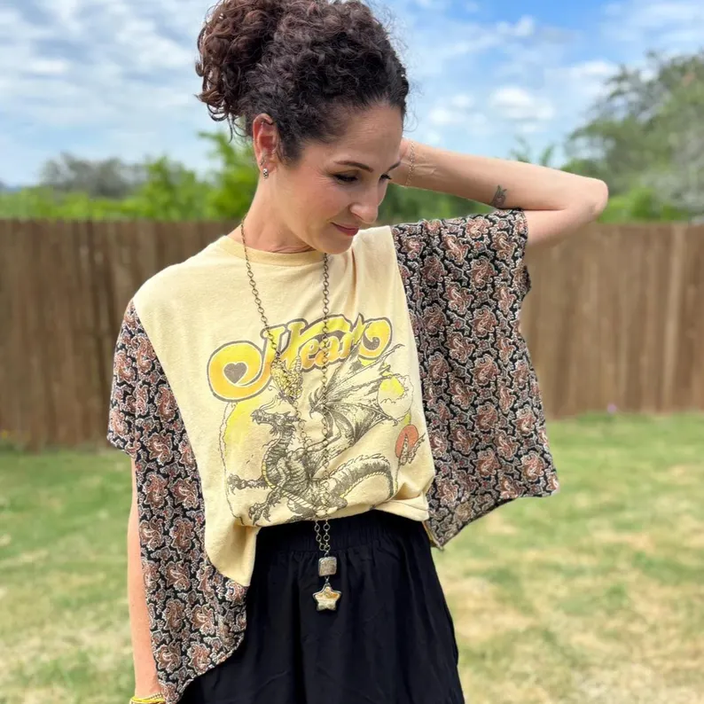 Vintage Rock Queen Vibes Mix & Match Tee