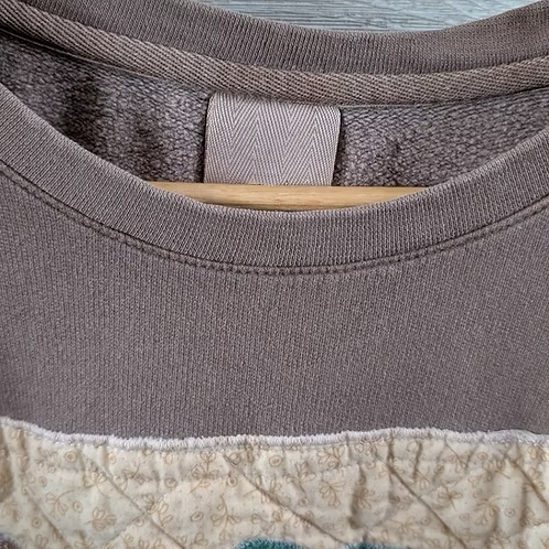 Patchwork Fish Crewneck