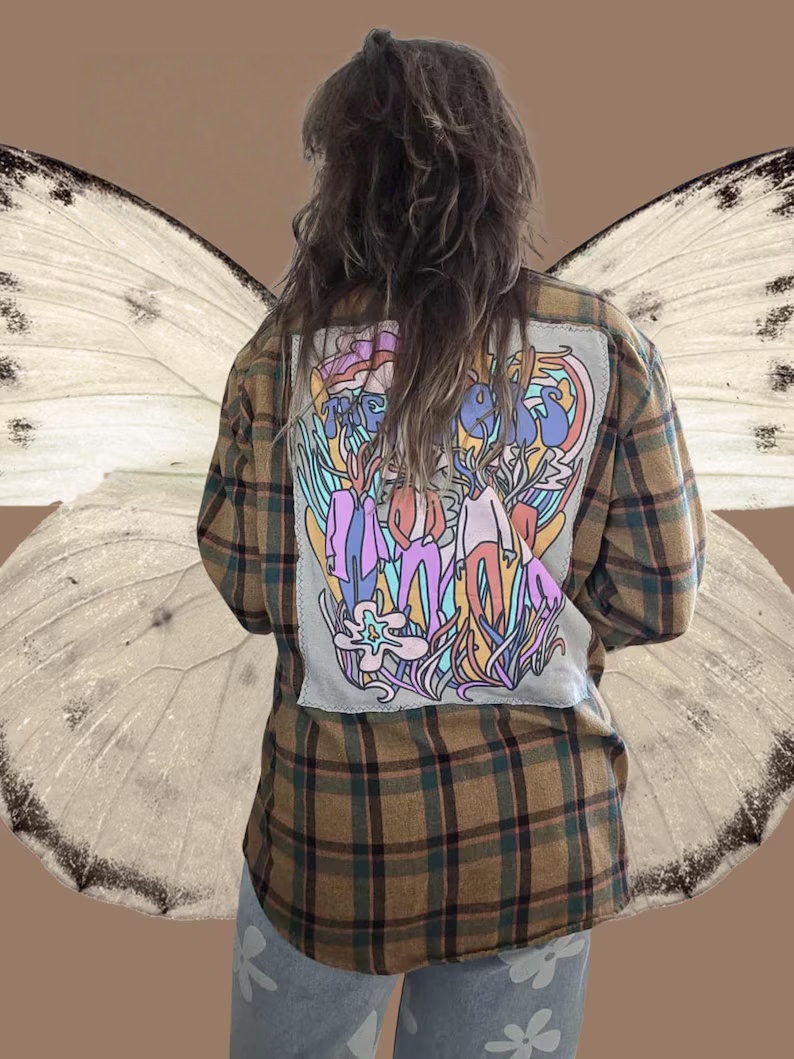 The Doors Flannel Button Up