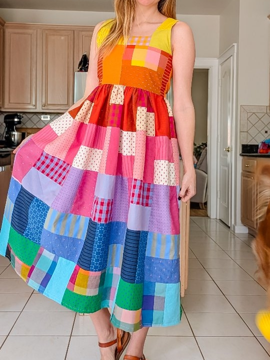 Rainbow Cotton Sundress