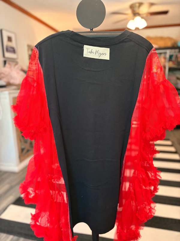 Guns and Roses Upcycled Rockstar Poncho