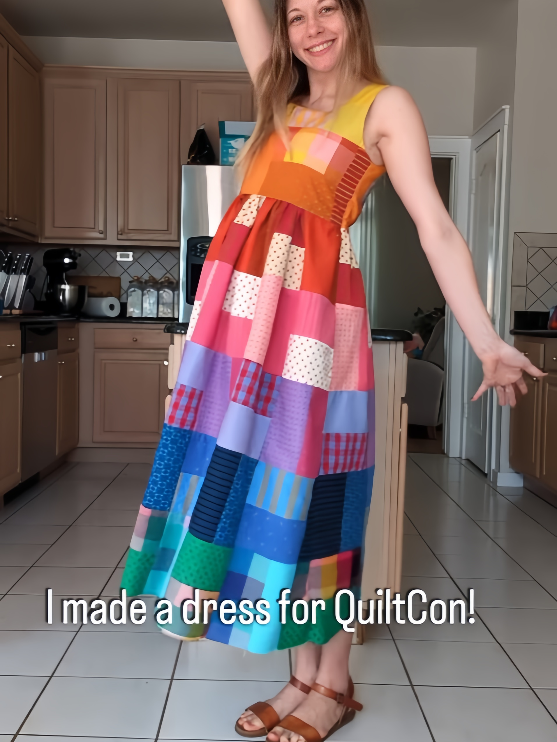 Rainbow Cotton Sundress