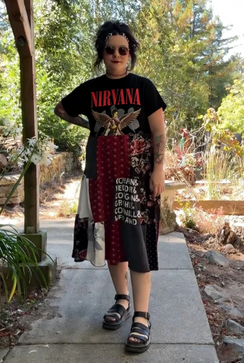Nirvana Upcycled Tee