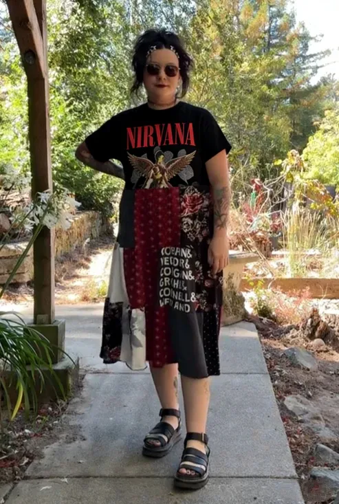 Nirvana Upcycled Tee